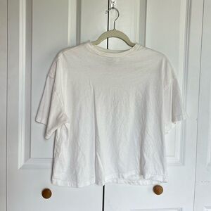 H&M Oversized Crop Tee